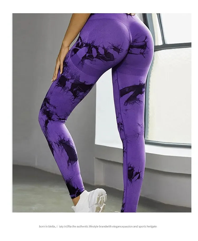 Tie Dye Yoga Leggings