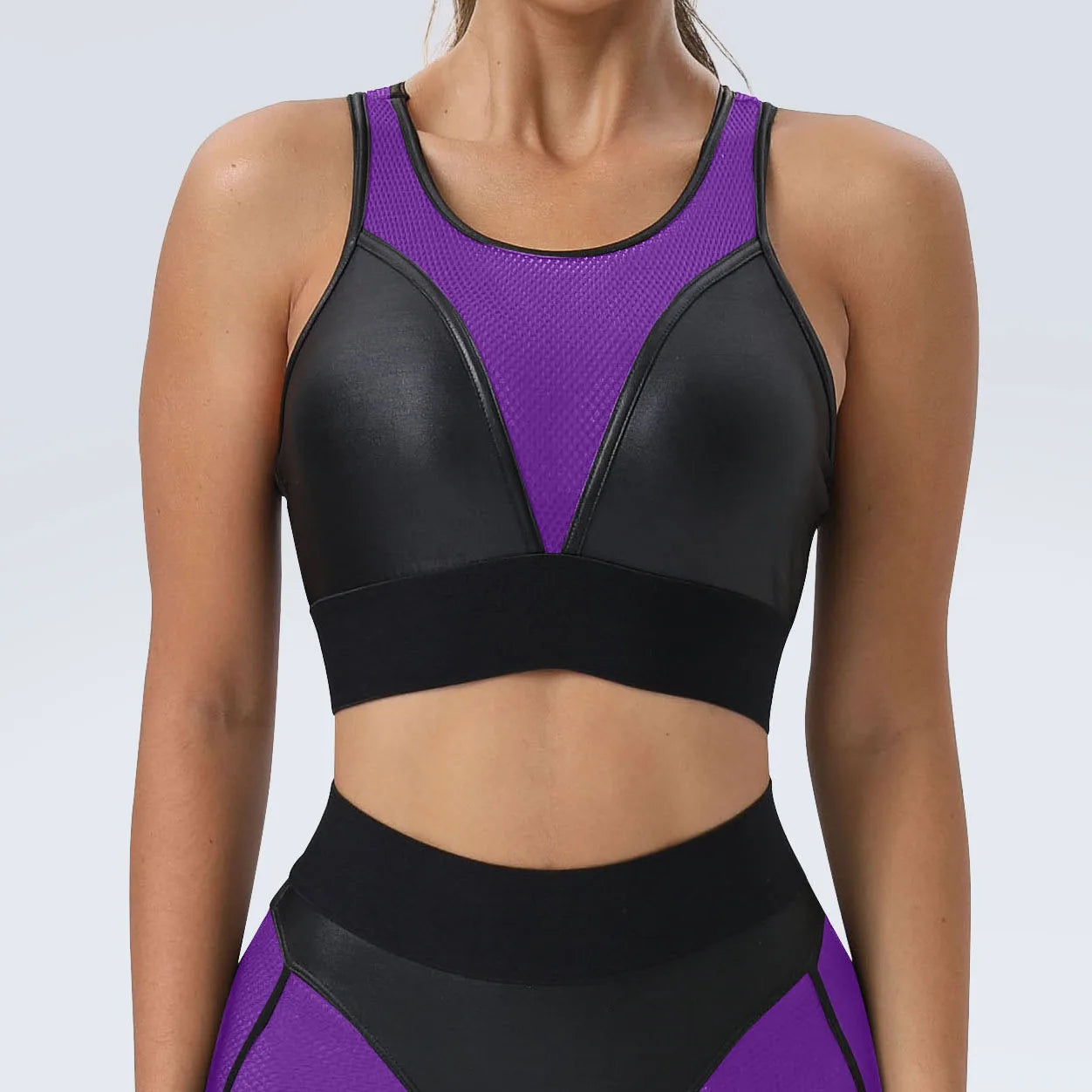 Fitness Sexy Sports Suit Women Yoga Set 2 Pieces