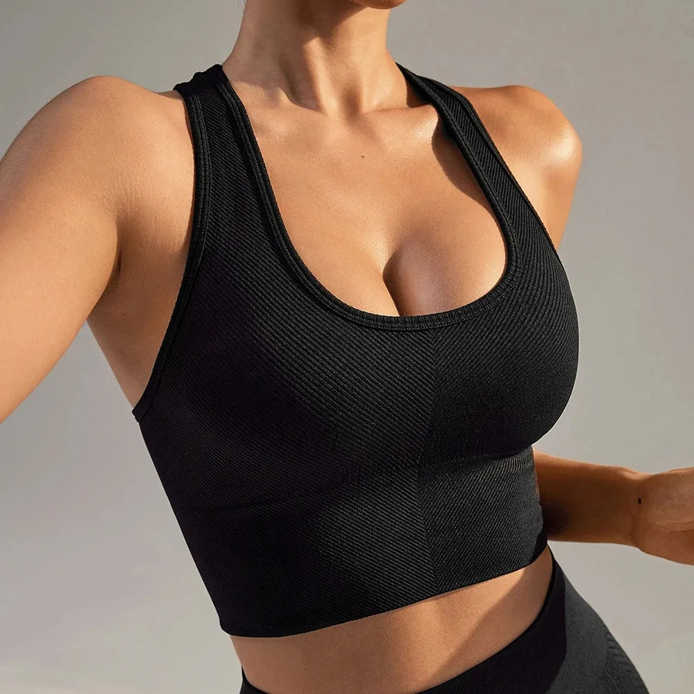 Seamless Sport Bras Gym Top High Intensity