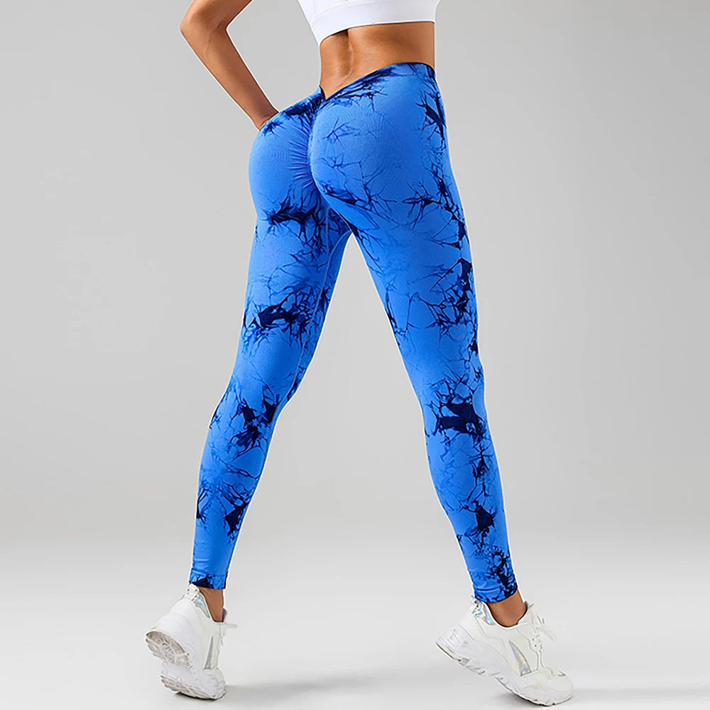 Seamless V-Buttocks Leggings