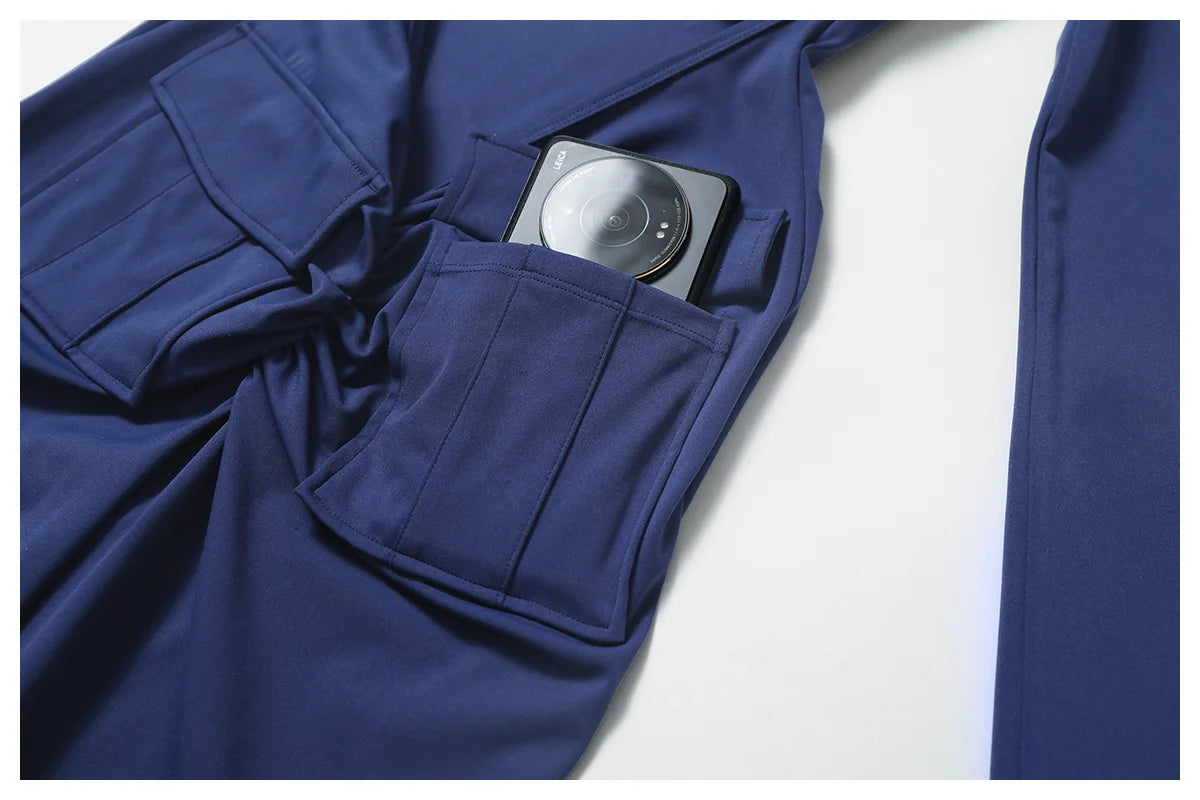 Backless Yoga Boilersuit Long Sleeved Women Sportswear Gym Jumpsuits