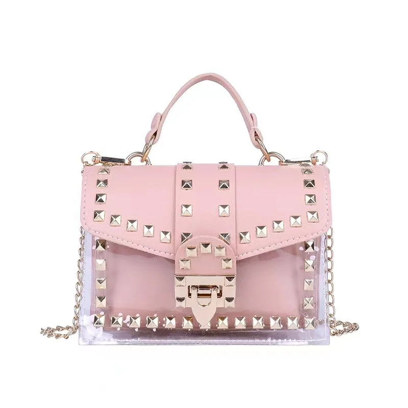 Brand Women Studded Graffiti Crossbody Bags Fashion Shoulder Bag For Ladies Female Luxury Designer Handbags 2023 High Quality