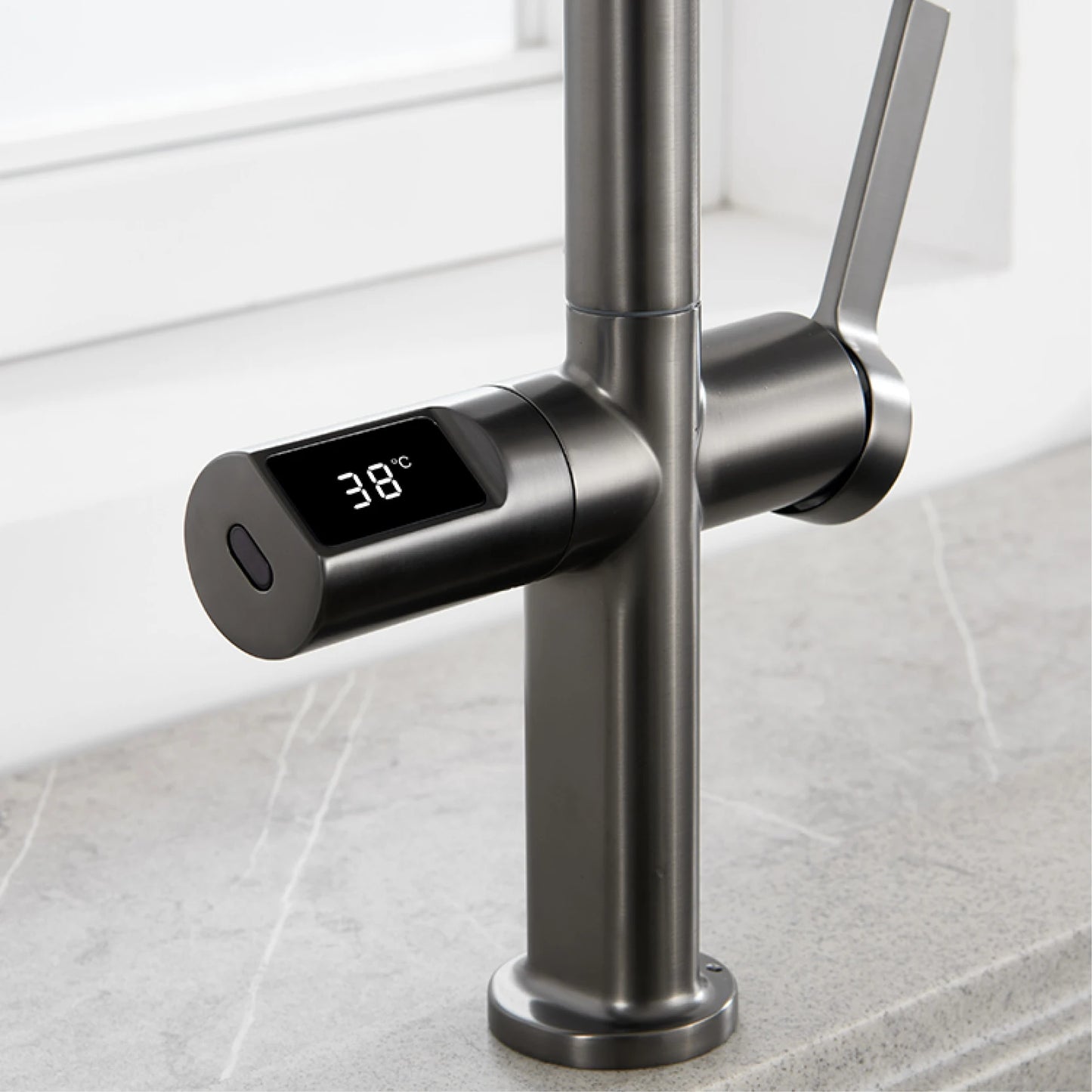 Digital Display Kitchen Faucet