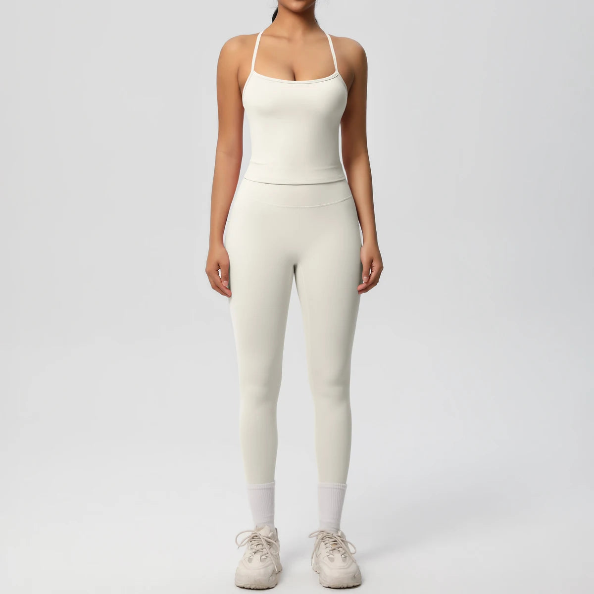 Yoga Top Set Fitness Gym Suit