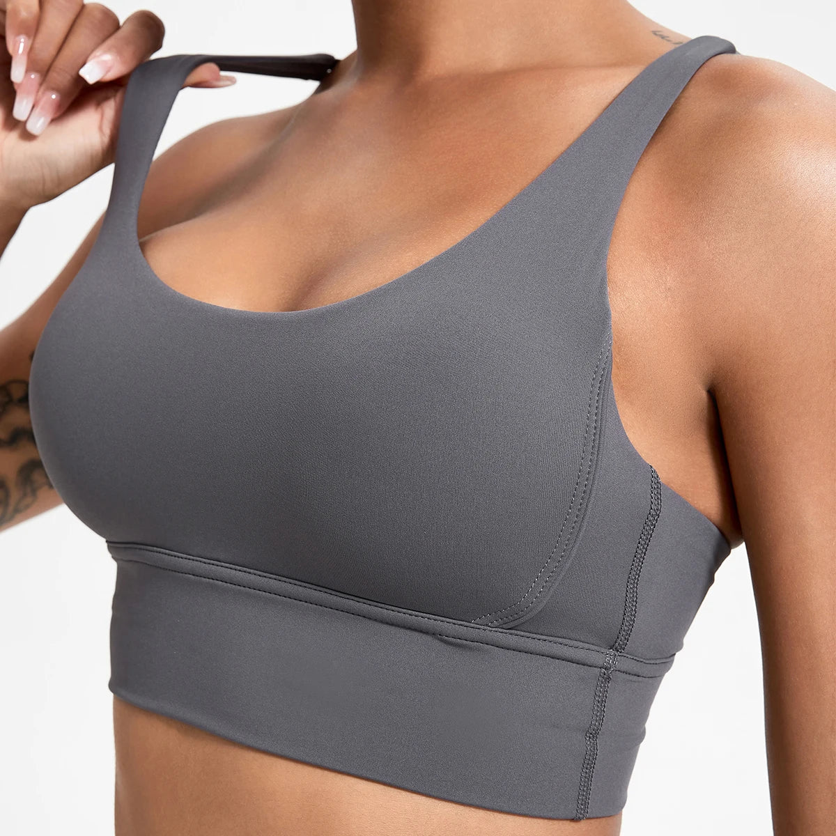 Push up Sports Bra Gym Top Women Yoga Clothing Cross Back Yoga Bra Women Running Fitness Crop Top Shockproof Workout Brassiere