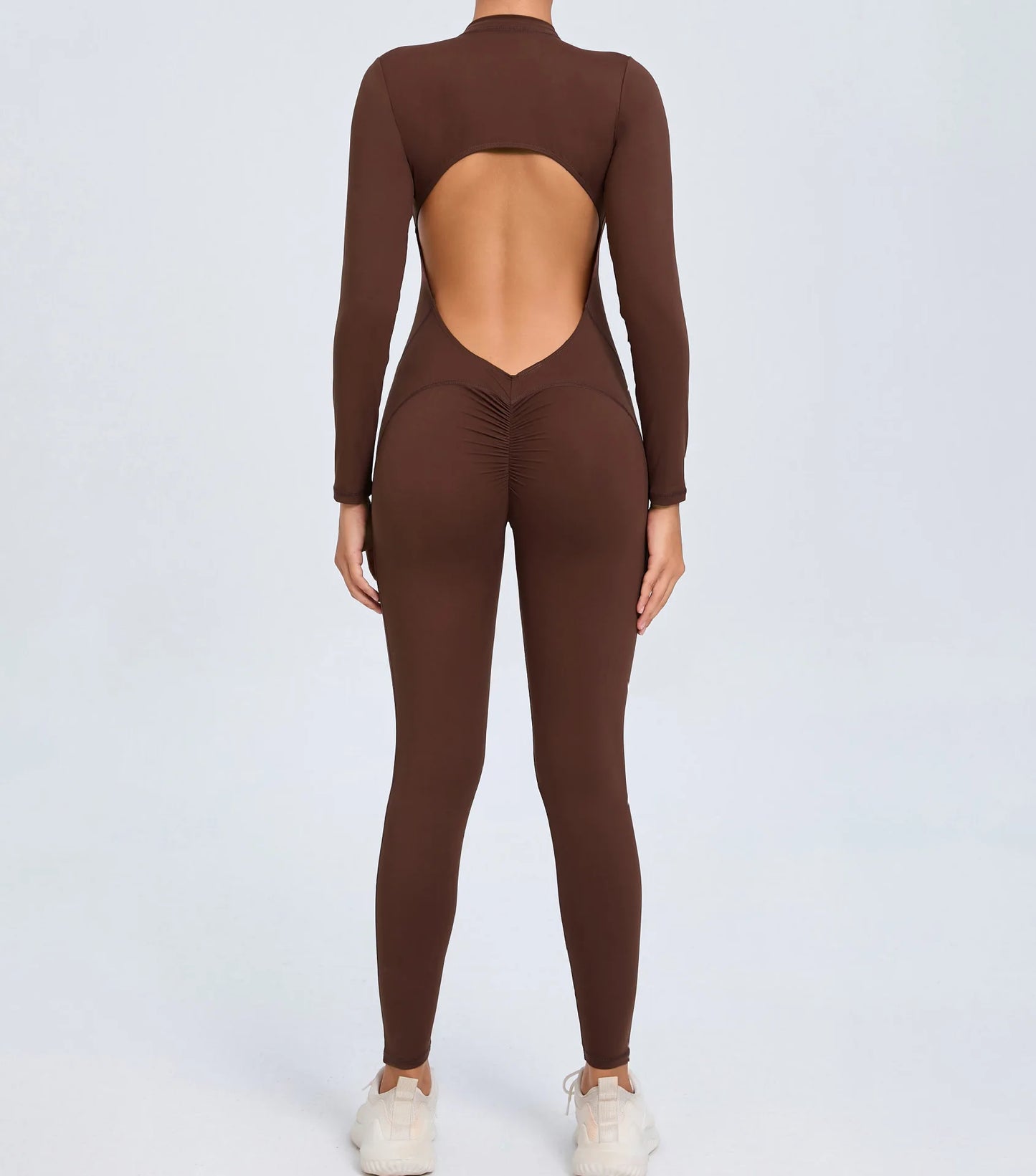 Backless Rompers Yoga Long Sleeved Women's Sportswear
