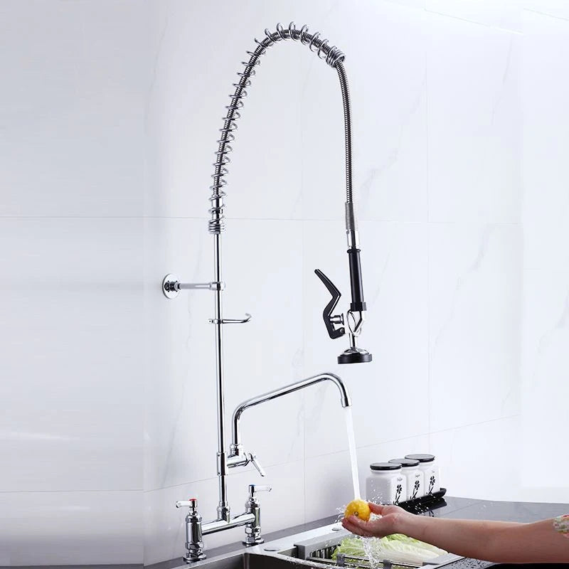 Commercial Style Kitchen Sink Faucet