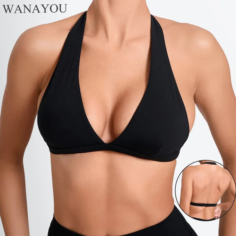 Deep V Sports Top
