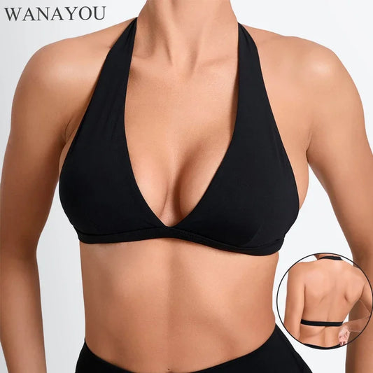 Deep V Sports Top