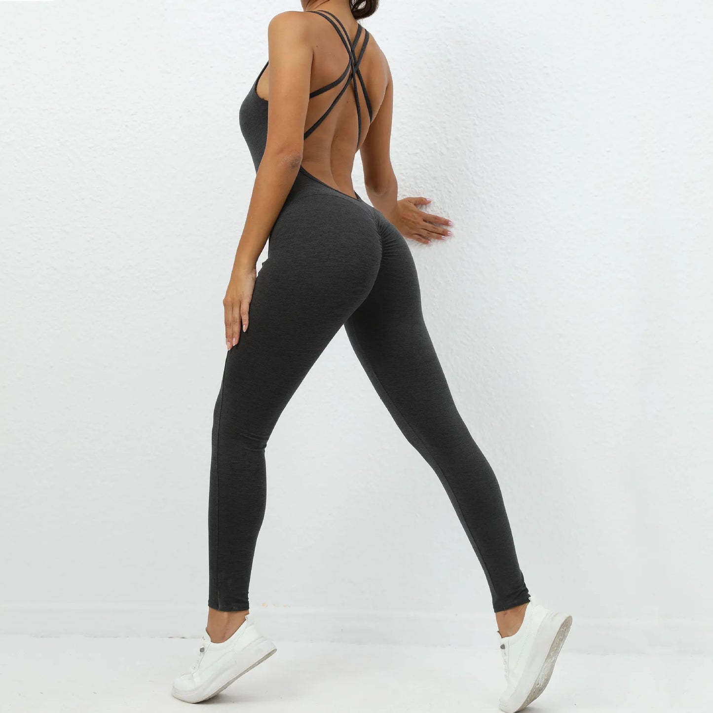Jumpsuit Women Clothes Fitness Sporty