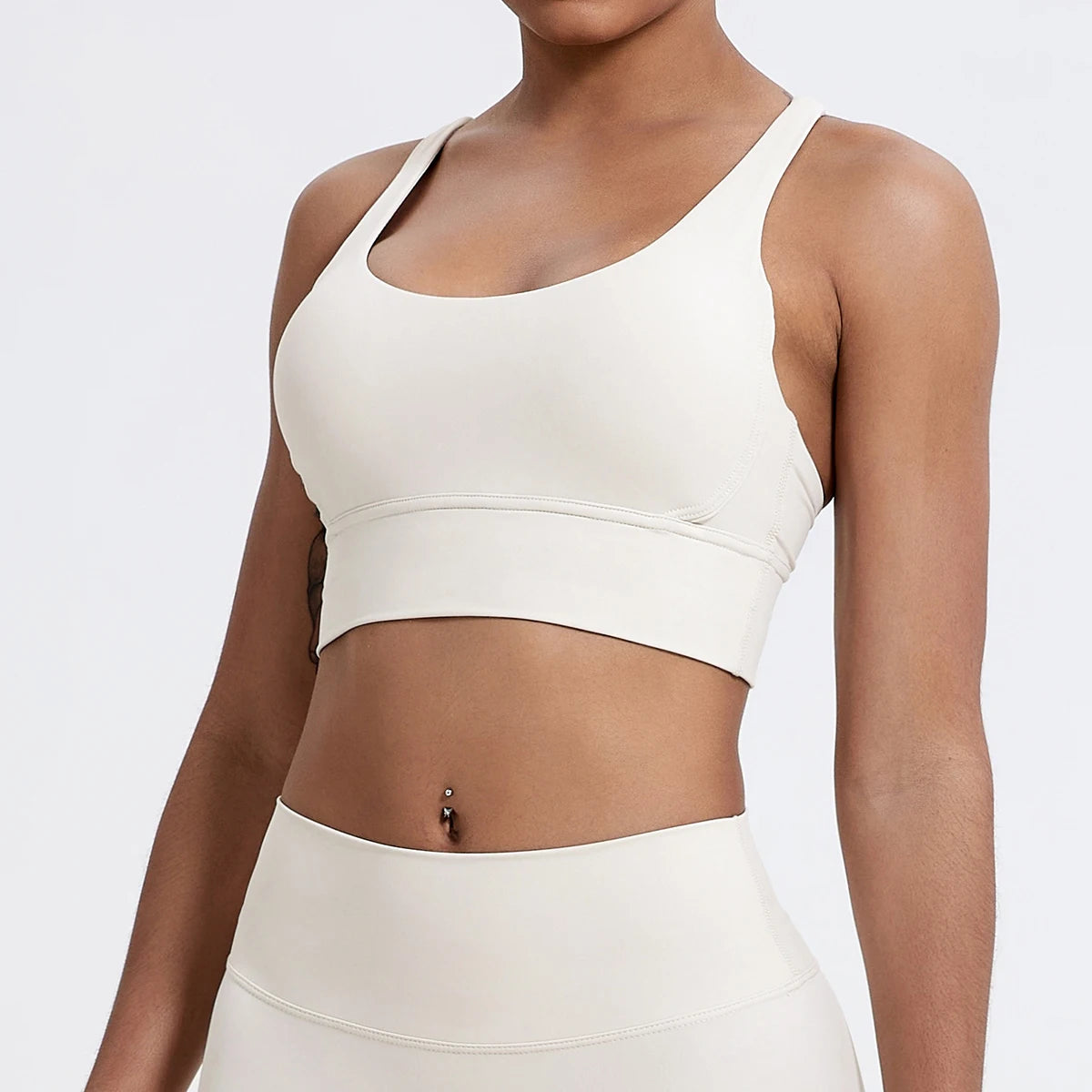 Push up Sports Bra Gym Top Women Yoga Clothing Cross Back Yoga Bra Women Running Fitness Crop Top Shockproof Workout Brassiere
