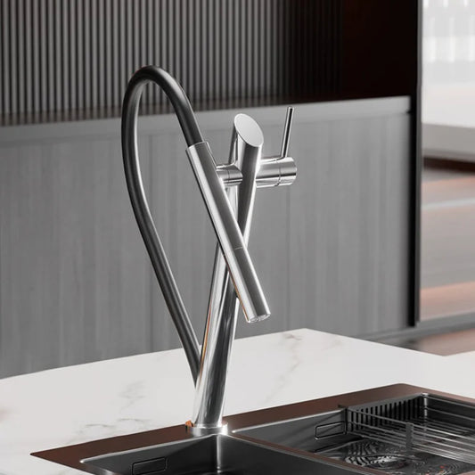 Pull-out Design Faucet Dual Control