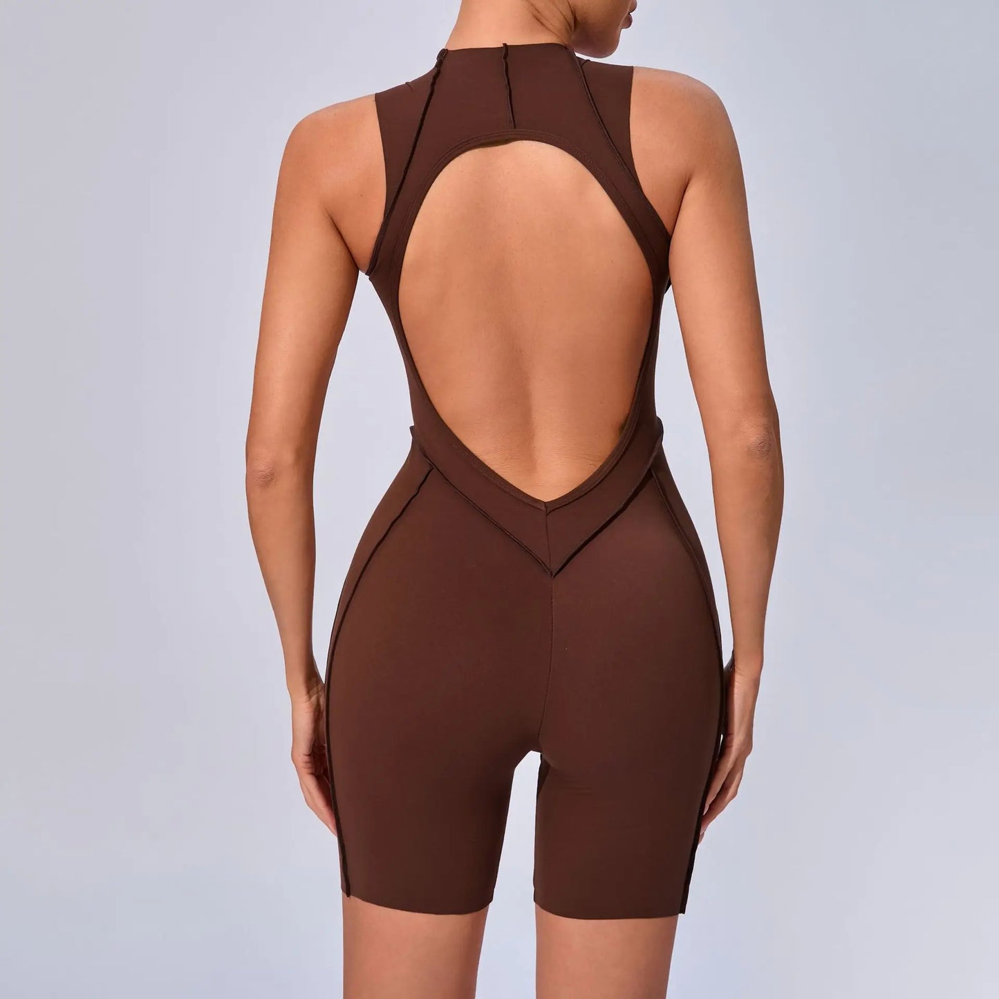 V Back Scrunch Sports Suit Women Gym