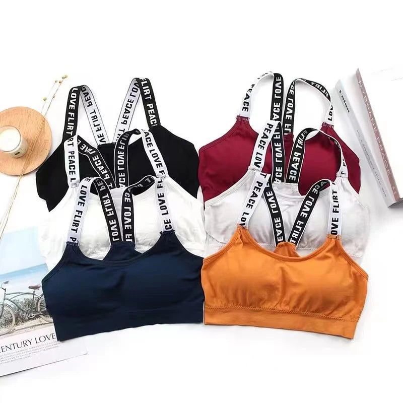 Peace Love Flirt Bra