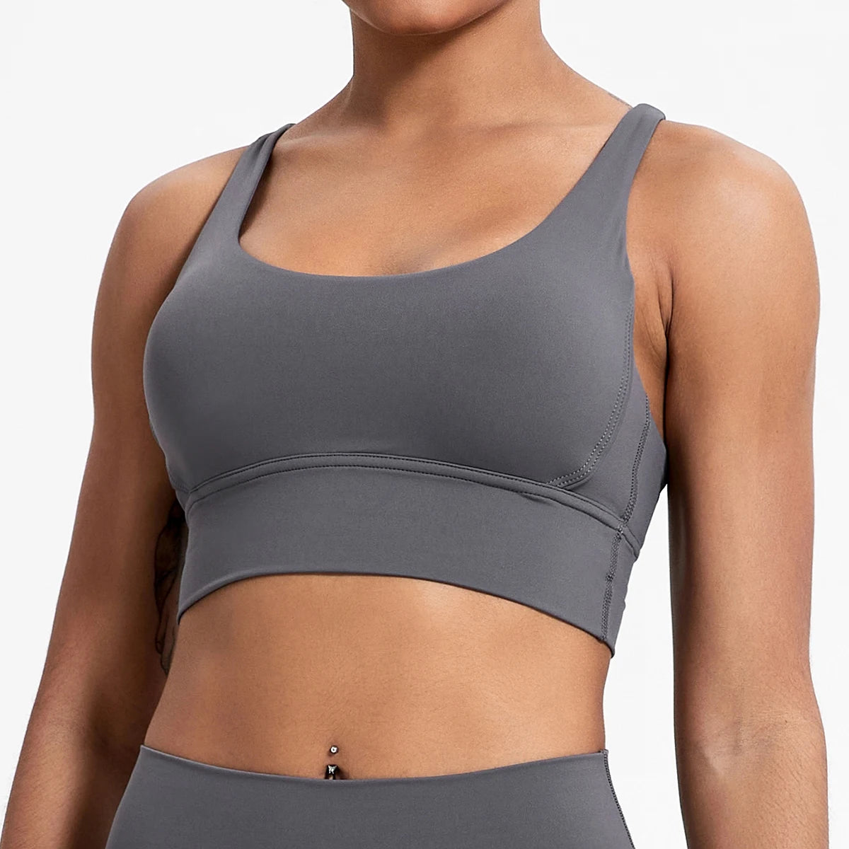 Push up Sports Bra Gym Top Women Yoga Clothing Cross Back Yoga Bra Women Running Fitness Crop Top Shockproof Workout Brassiere