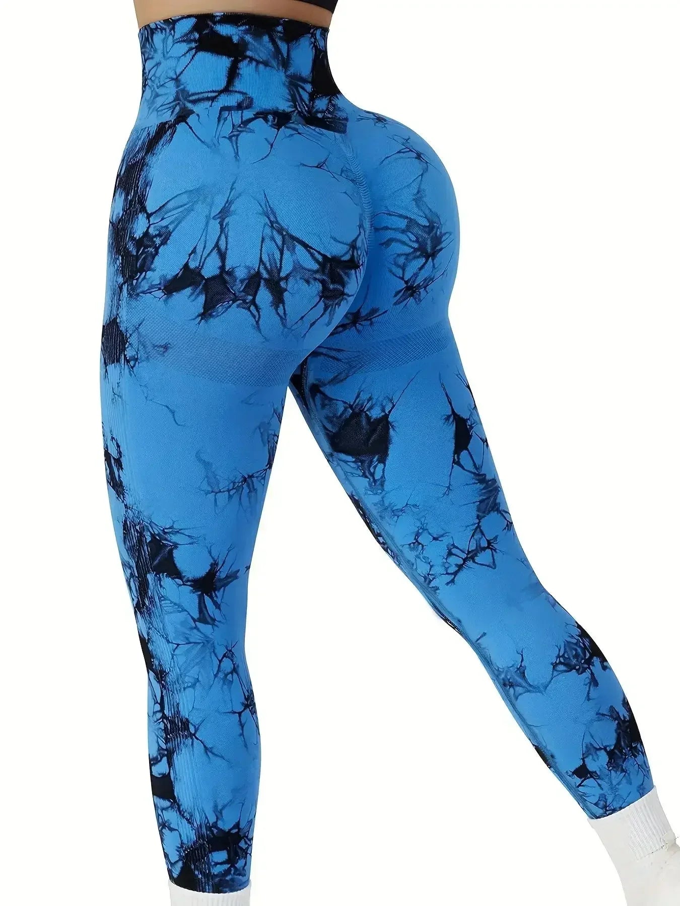 Tie-Dye Seamless Yoga Pants