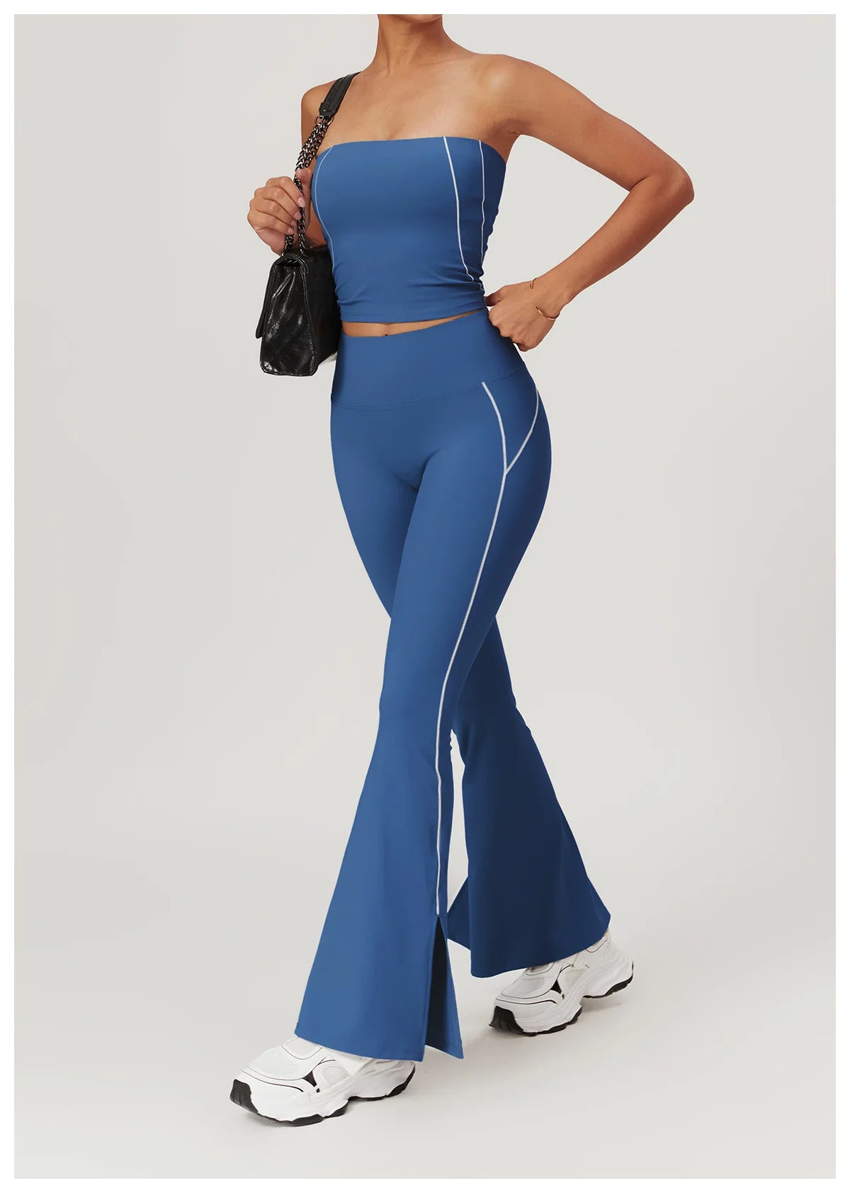 2PCS Yoga Set Women Clothes Workout Set Sportswear Gym Clothing
