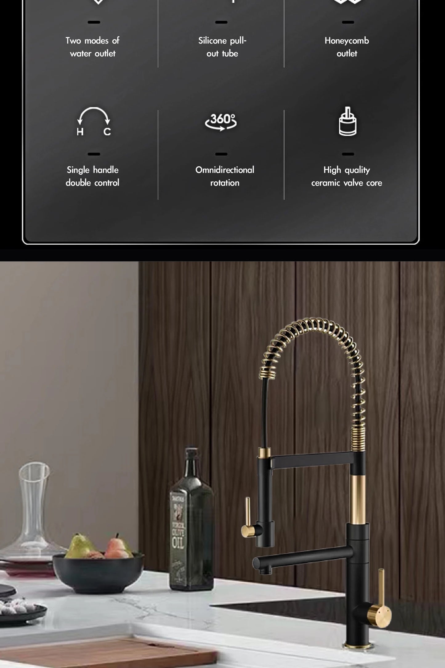 High-end luxury faucet