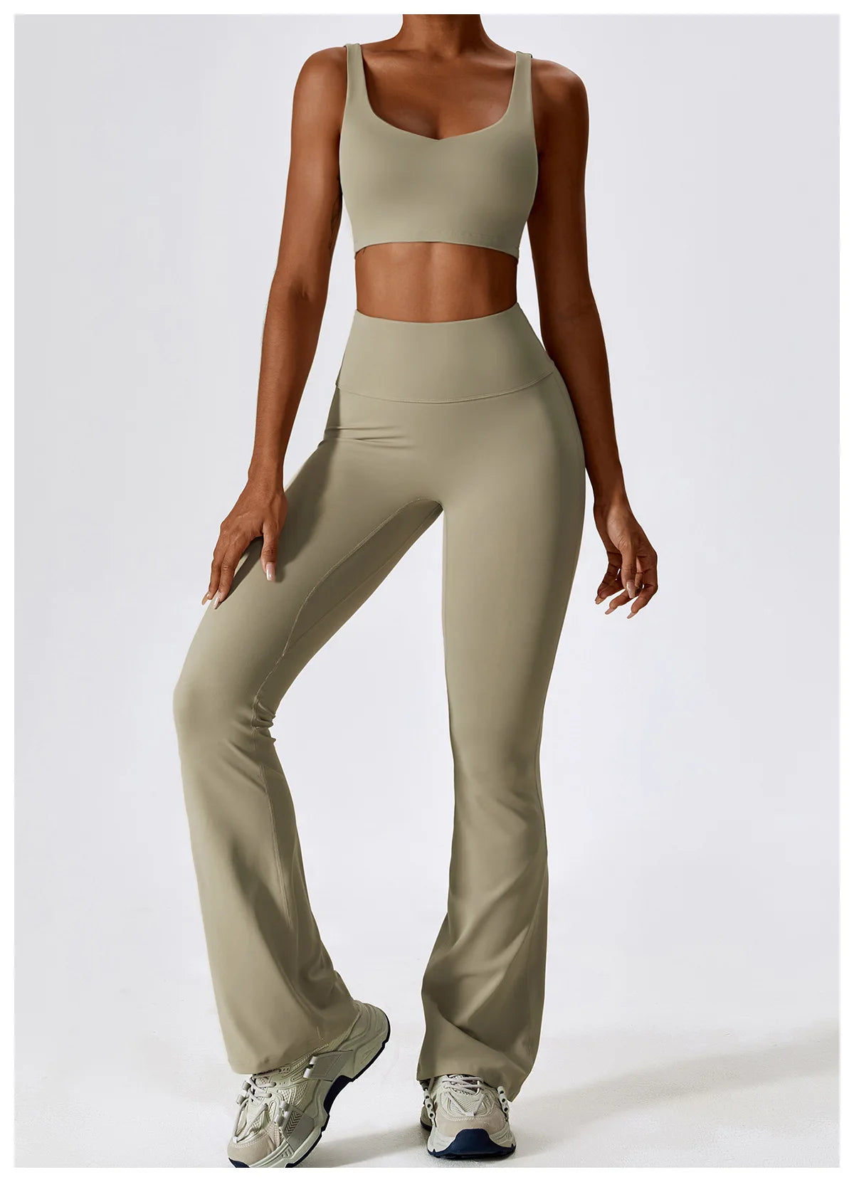 Gym Yoga Suit 2PCS Tight Fitting