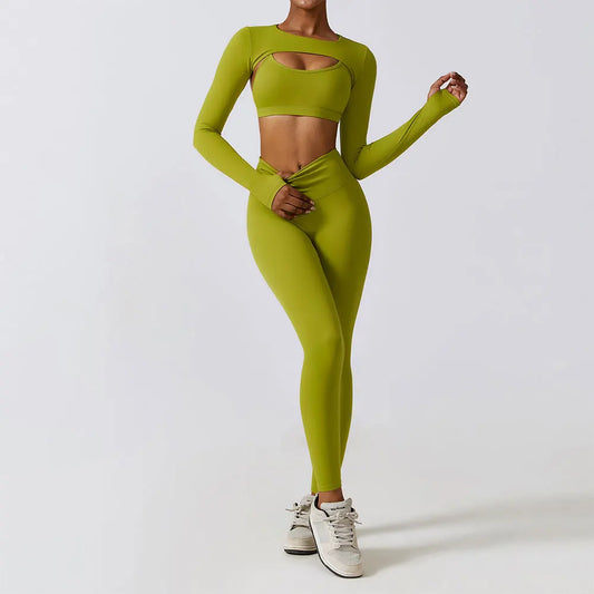 Sportswear Yoga Set Workout Clothes Athletic Wear Sports Gym