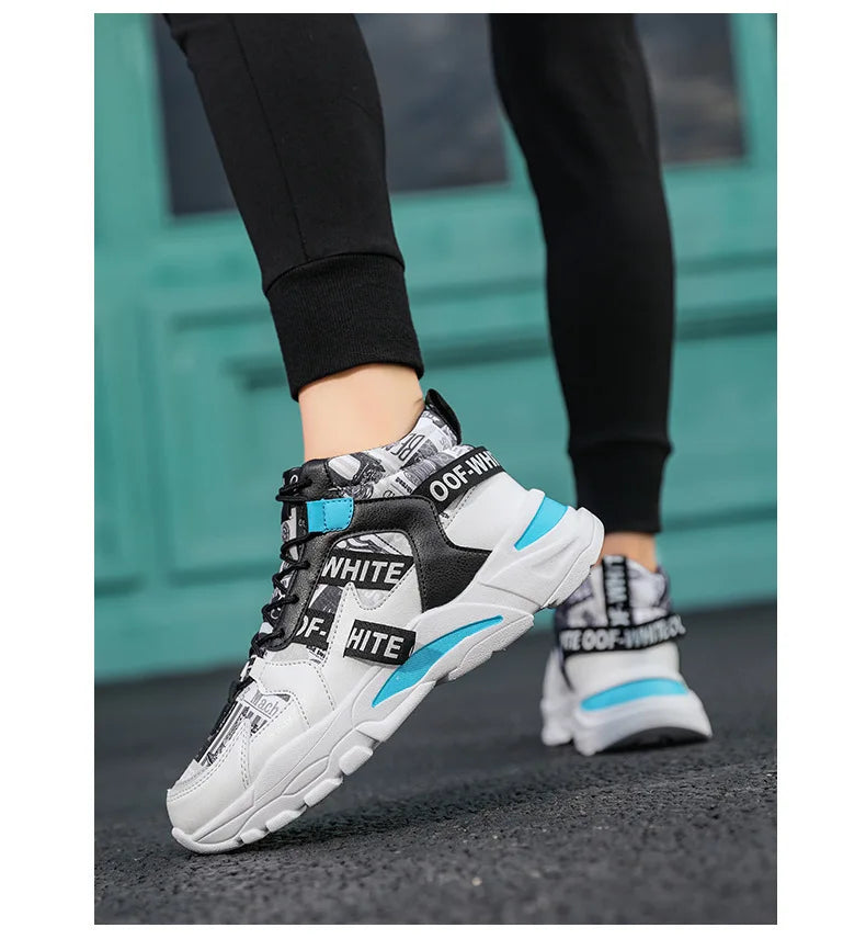 Fashion Platform Men Sport Shoes Casual Sneakers Couple Outdoor Breathable Lightweight  Running Shoes Women Tennis Shoes