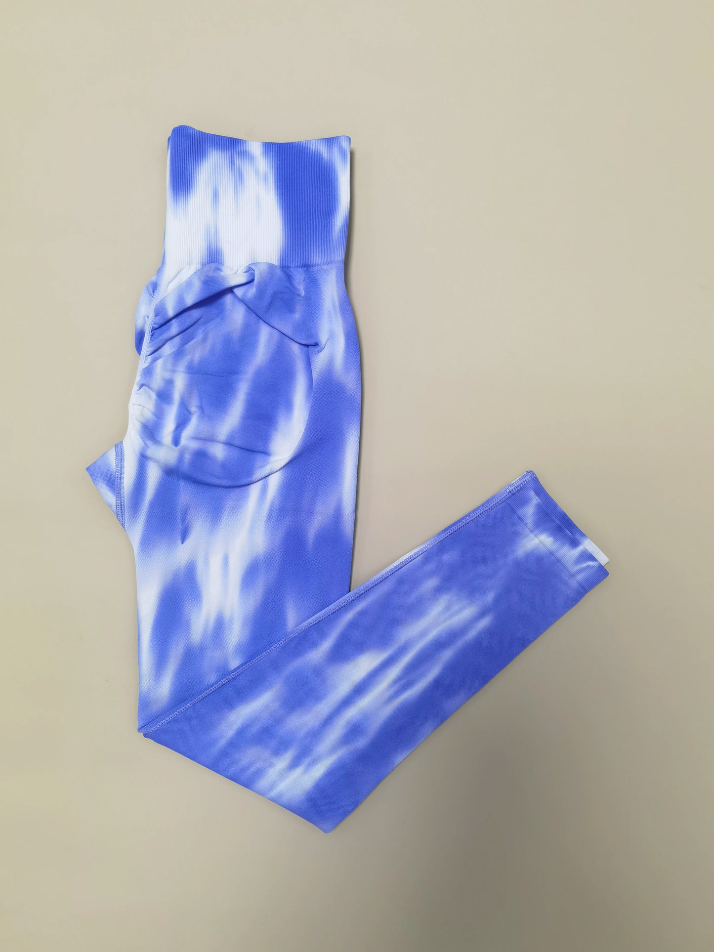 Tie Dye Seamless Athletic Yoga Pants