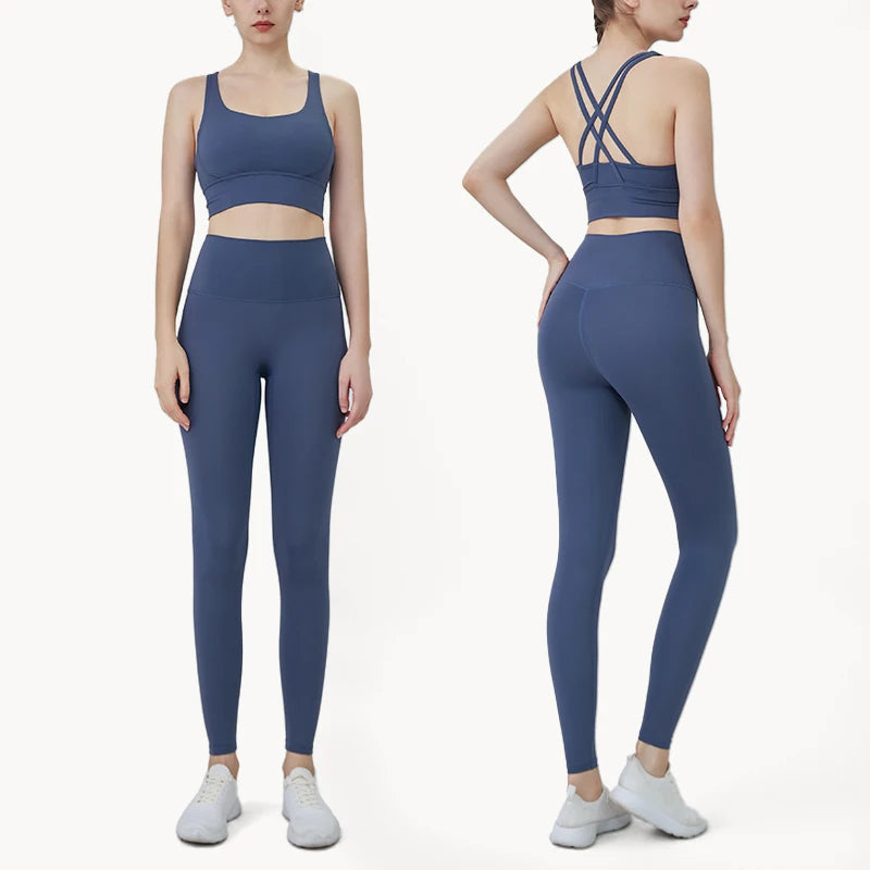 2 Piece Yoga Clothes Women's Tracksuit