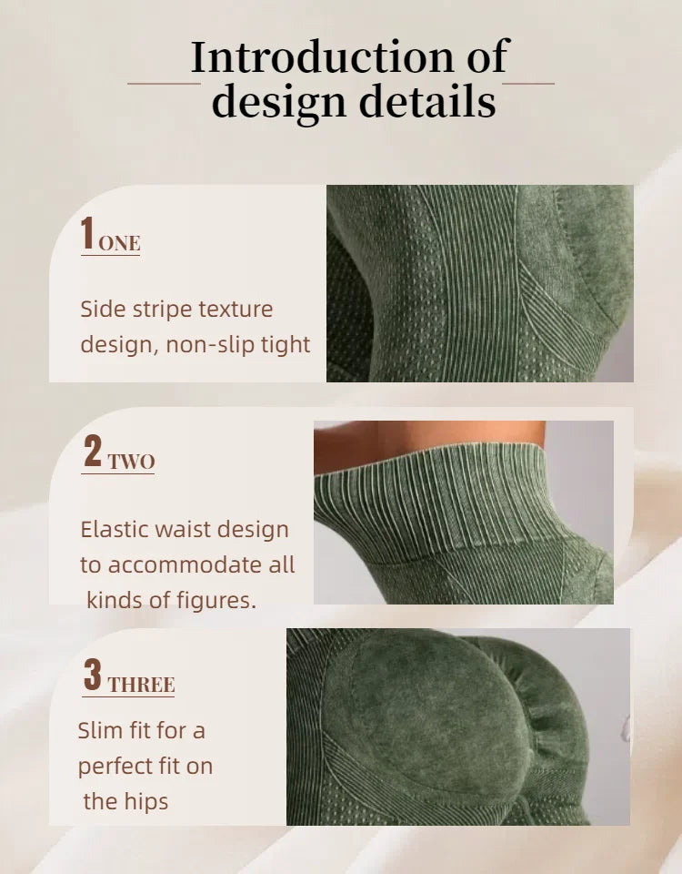 High Waist Green Cardio Women's Shorts,  Tummy Chest Lift Fitness Yoga Shorts, Outdoor Workout Cycling Pants, Women's Sportswear