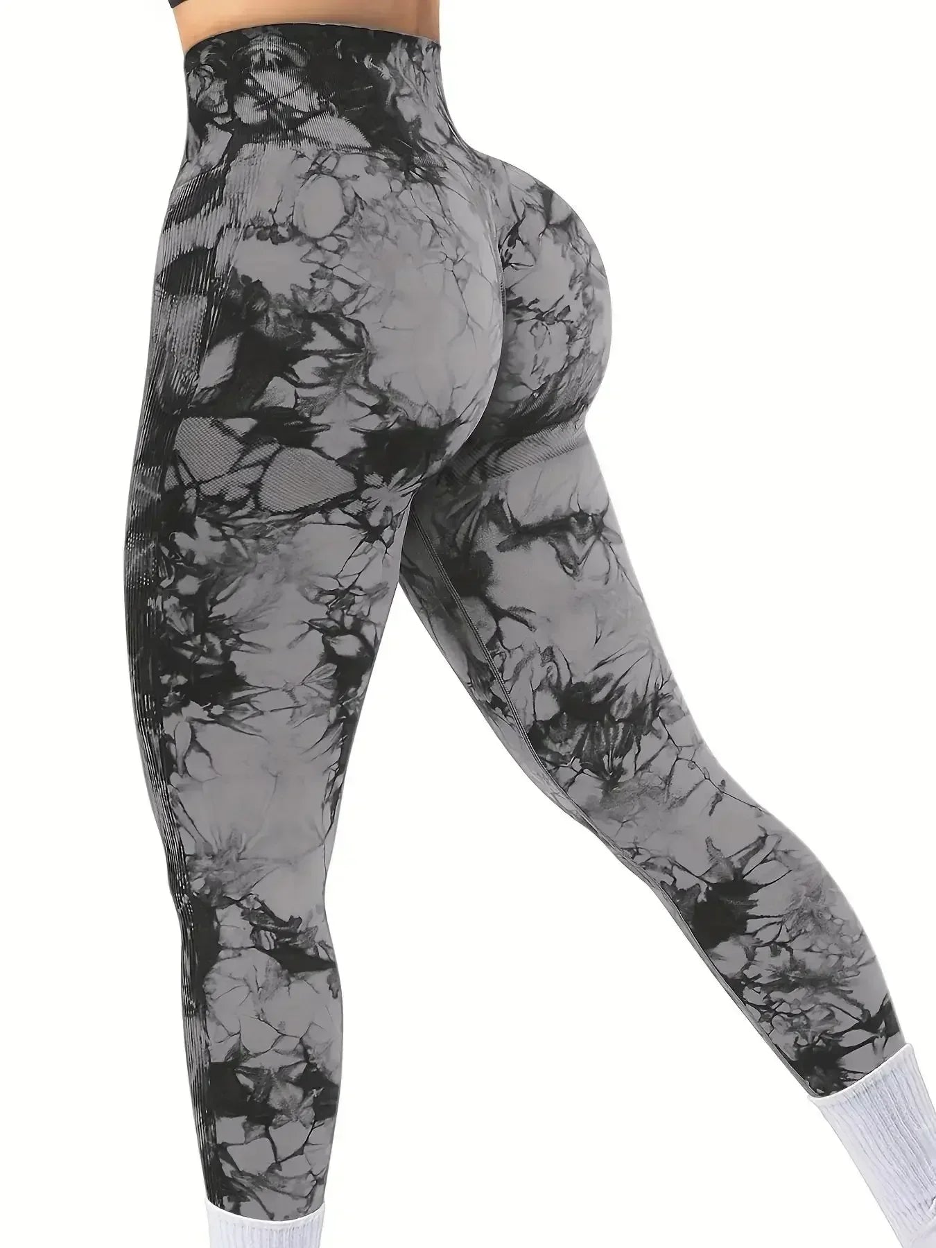 Tie-Dye Seamless Yoga Pants