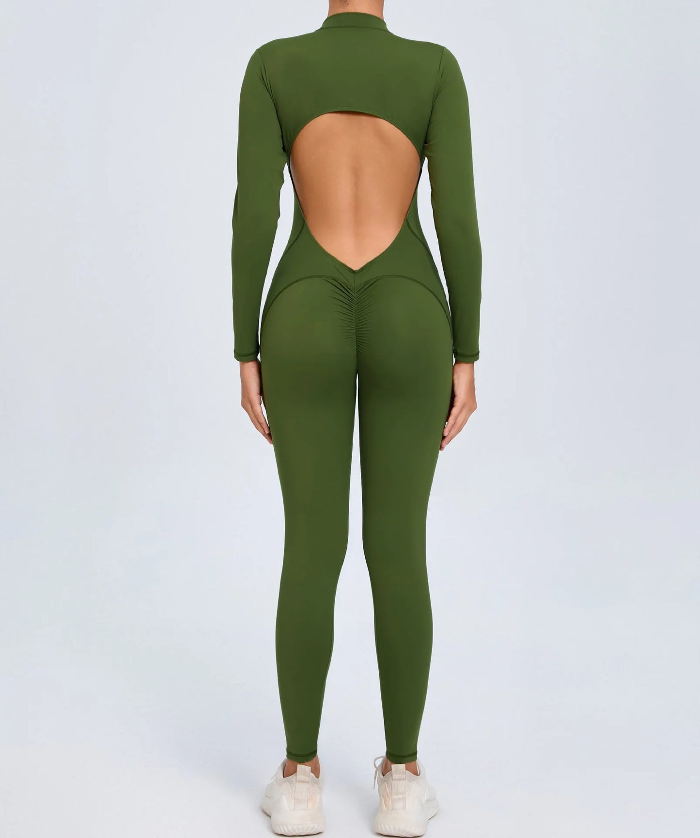 Backless Rompers Yoga Long Sleeved Women's Sportswear