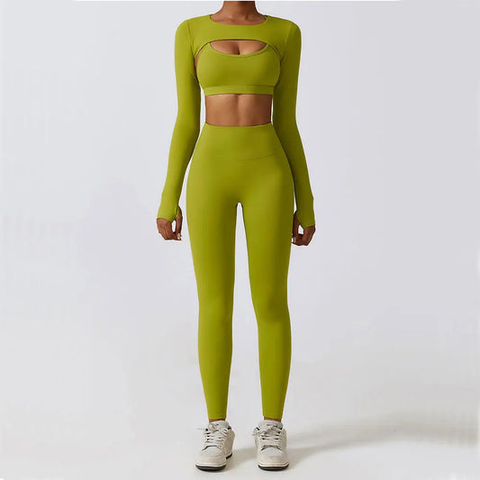 Women's Sportswear Yoga Set Workout Clothes Athletic