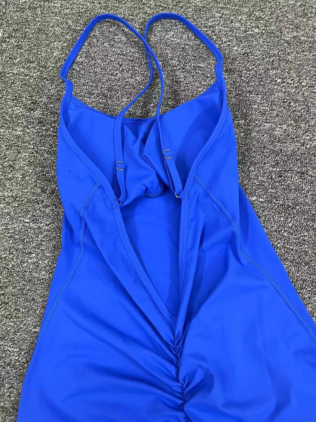 Sexy Back V Jumpsuit Gym Set Yoga Suit Sportswear Women