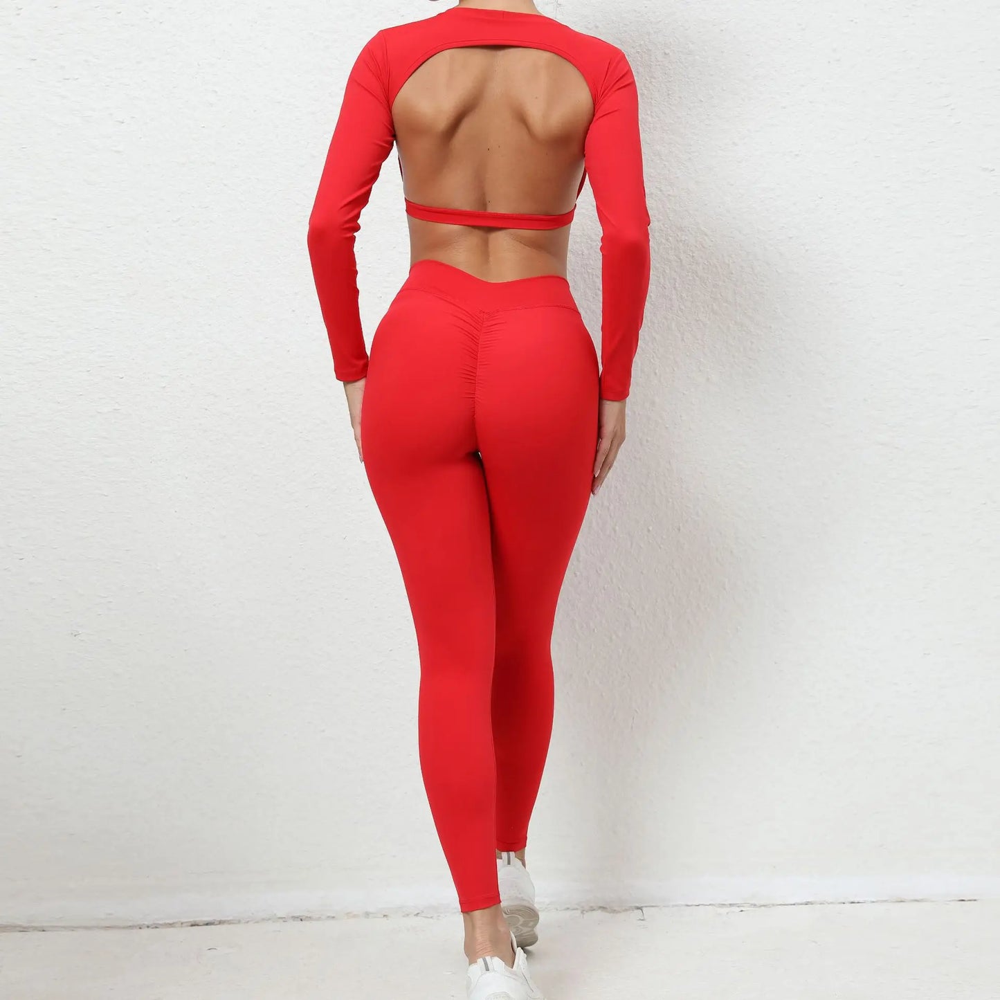 2PCS Yoga Suit Sports Set Women Clothes Gym Set