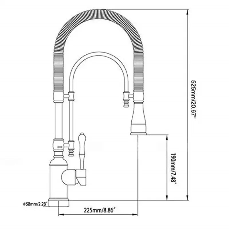 Kitchen Sink Mixer Faucets Brass