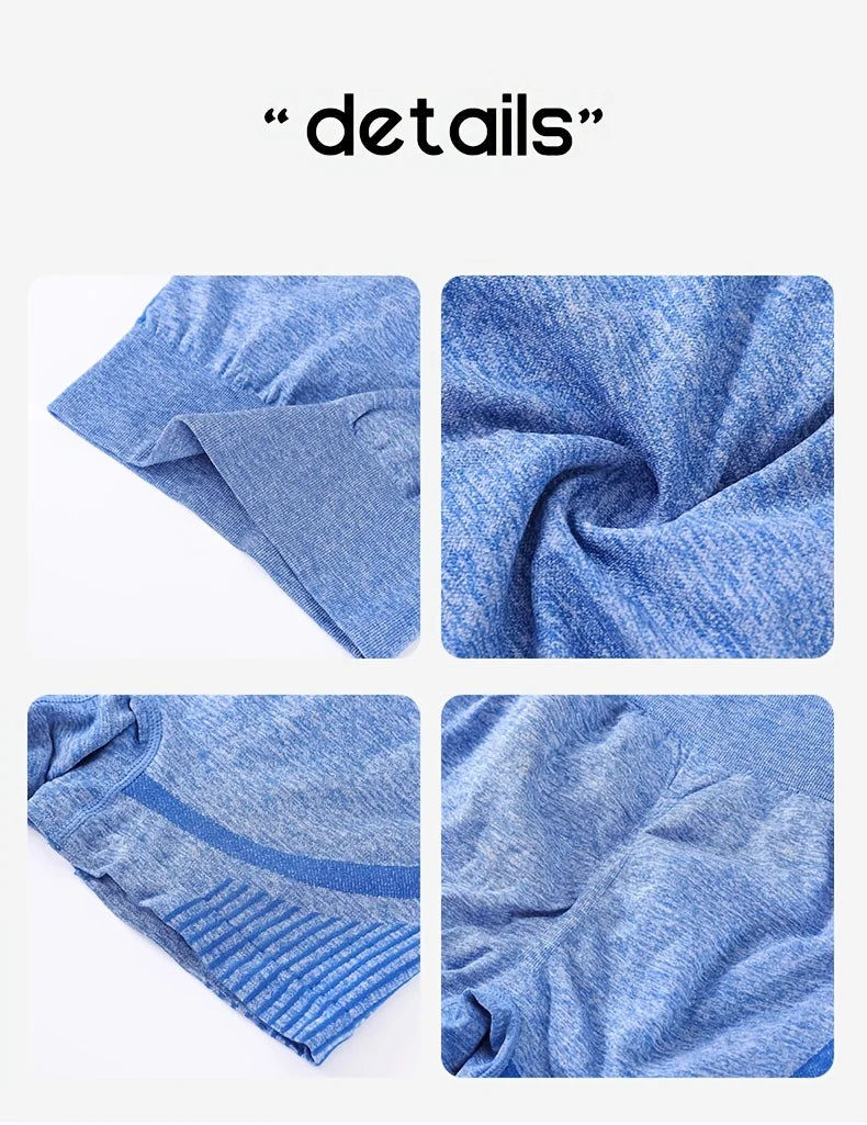 Women Butt Lifting Sports Shorts High Waist Hip Elastic Tummy Control Yoga Shorts Breathable Quick Dry Fitness Yoga Leggings
