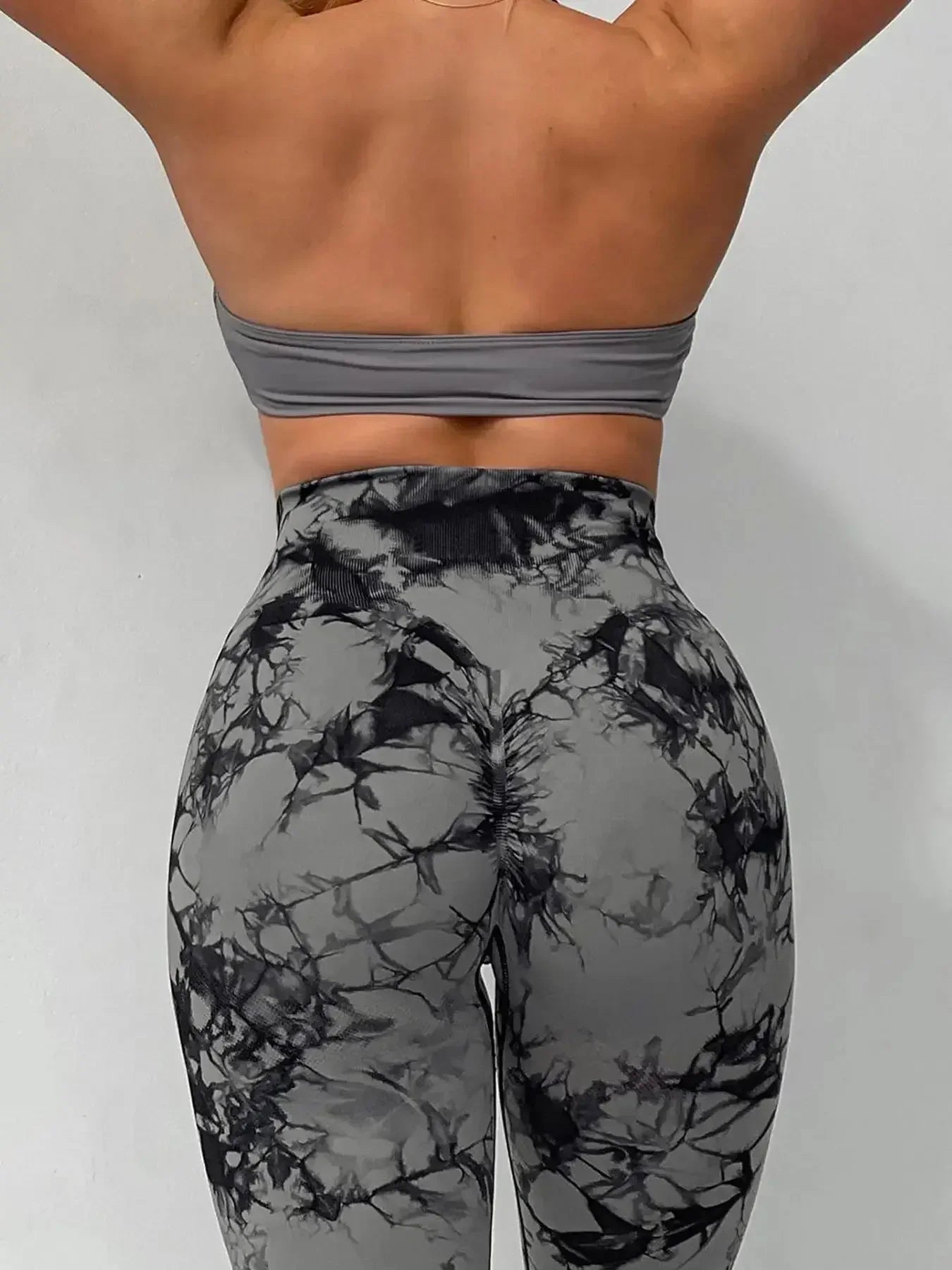 Tie-Dye Seamless Yoga Pants