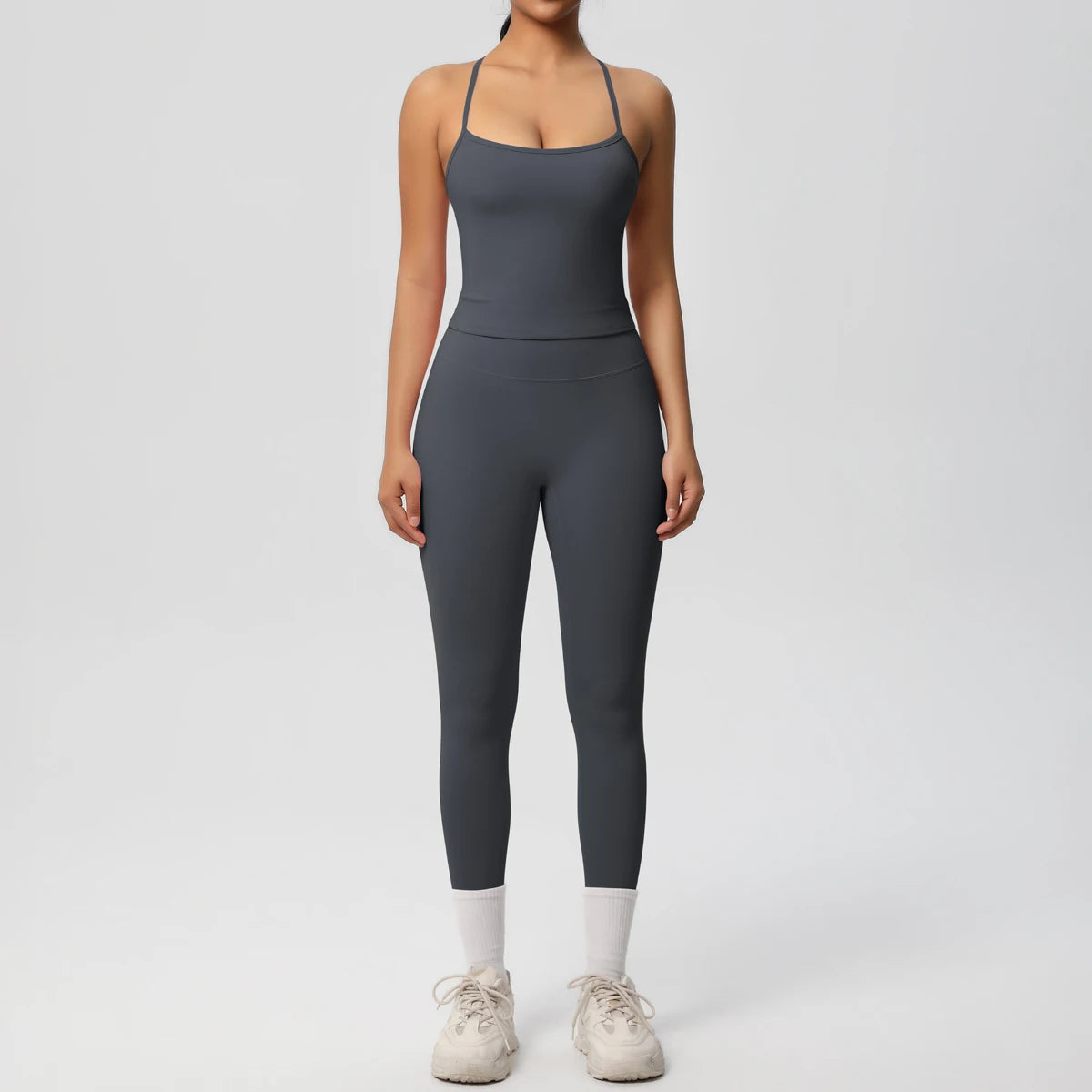 Yoga Top Set Fitness Gym Suit