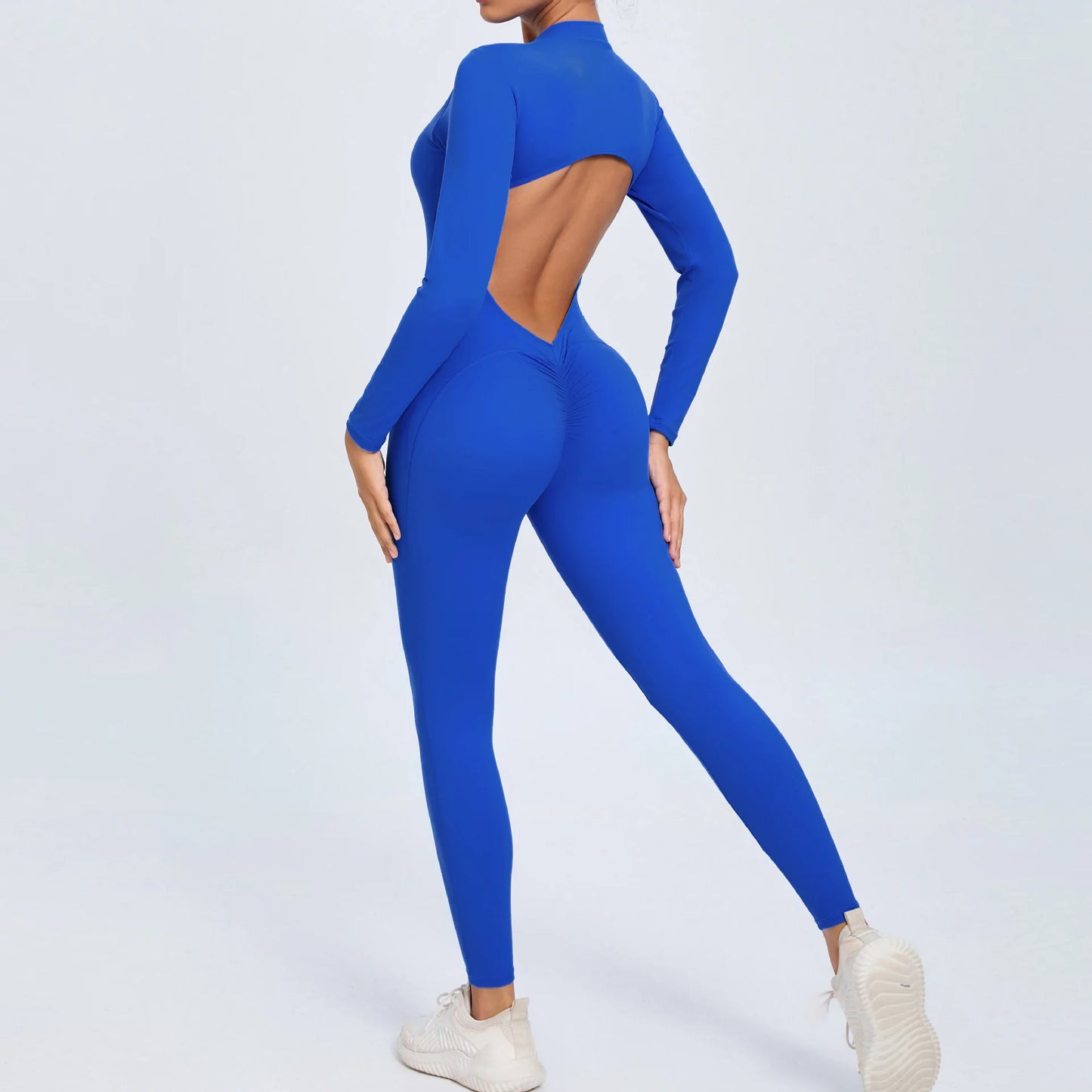 Backless Rompers Yoga Long Sleeved Women's Sportswear