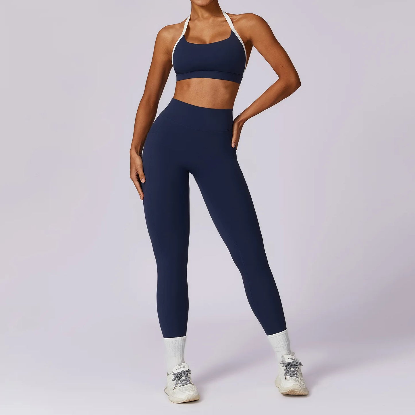Women Tracksuit Yoga Set 2PCS Sport Suit Gym