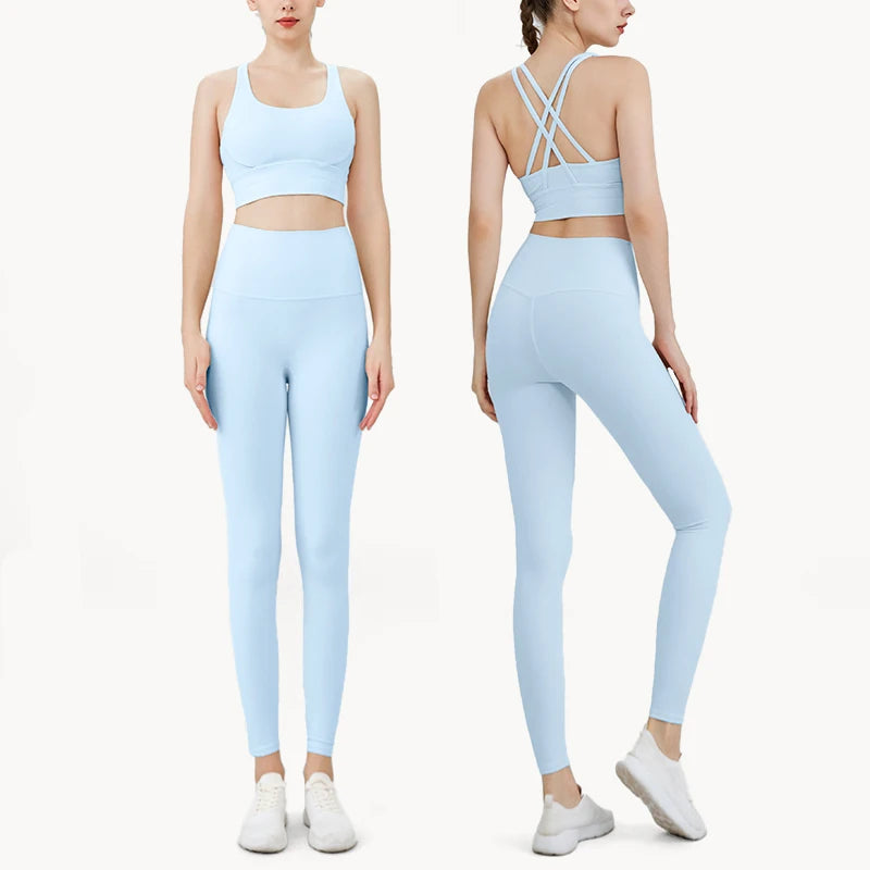 2 Piece Yoga Clothes Women's Tracksuit
