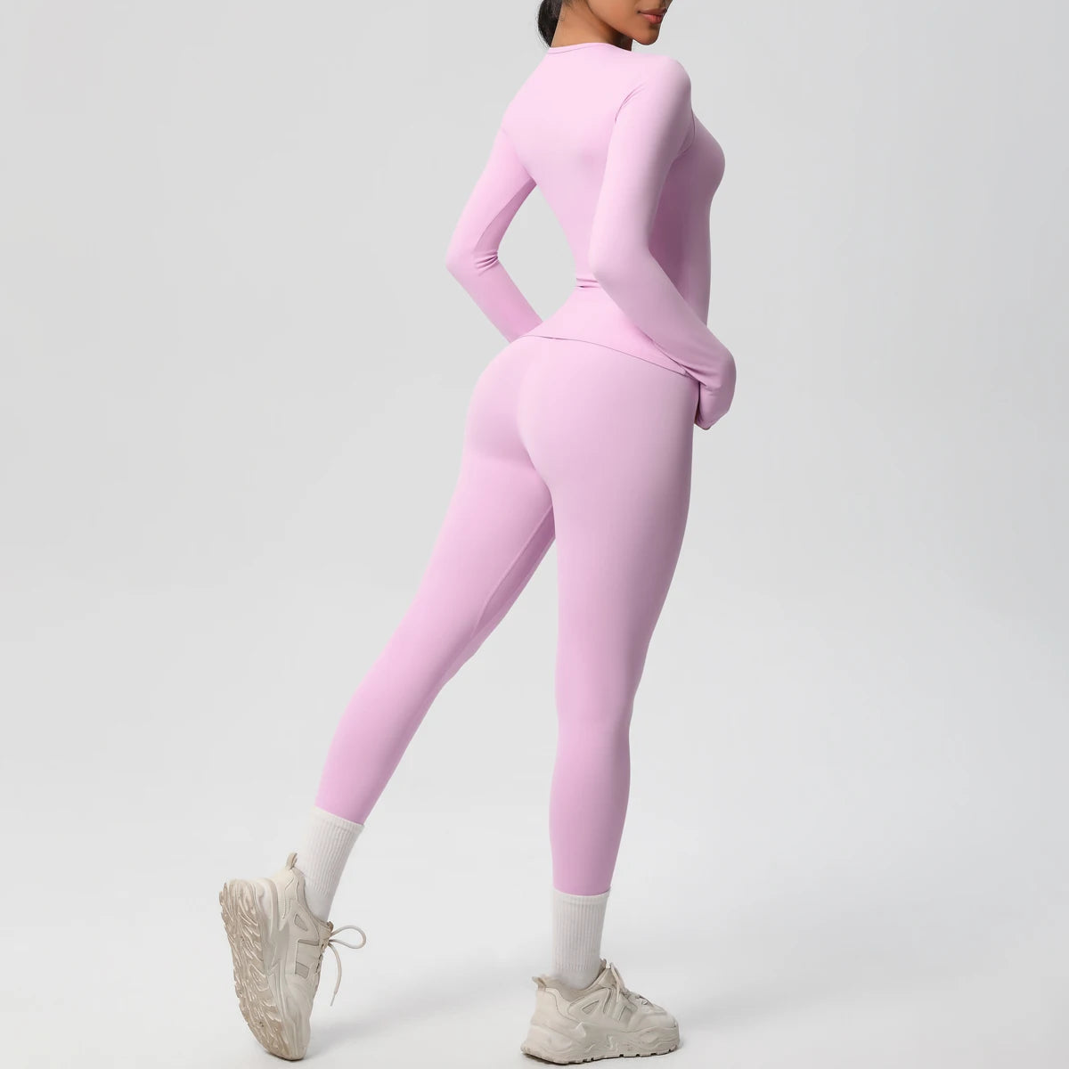 Quick-Drying Gym Leggings Set Workout Dry Fit