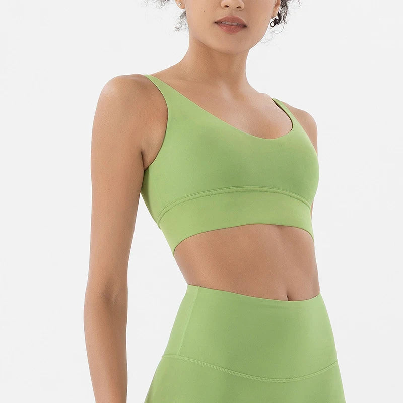 Nylon Yoga Bra Top