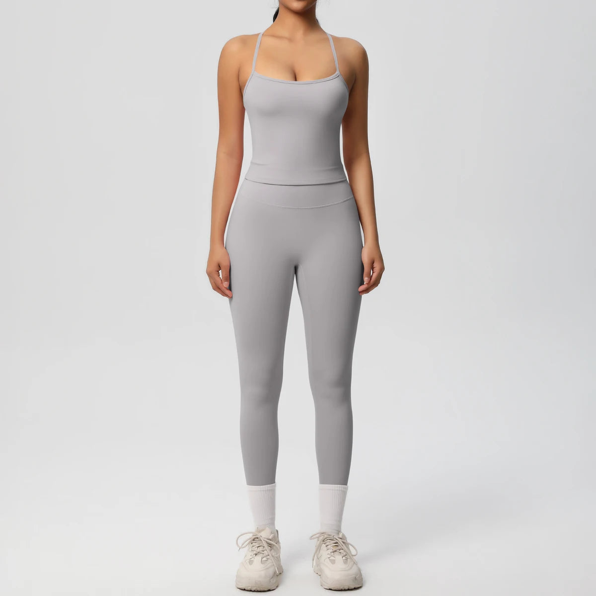 Yoga Top Set Fitness Gym Suit