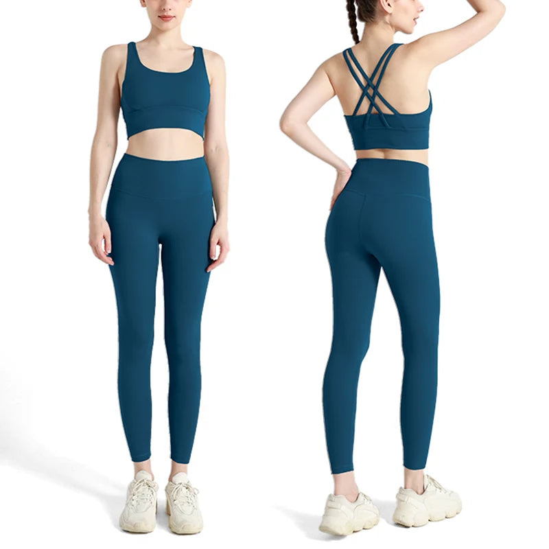 2 Piece Yoga Clothes Women's Tracksuit
