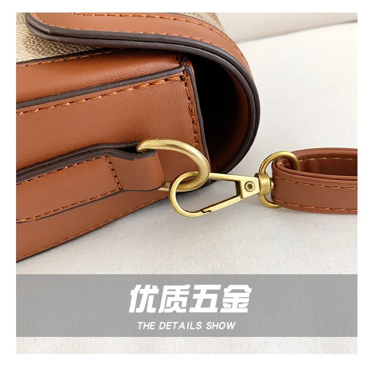 2024 Trend Luxury Women's Bag Handbags Retro Fashion Designer ladies Shoulder Tote Bag Replica Brand Crossbody Shoulder Bags