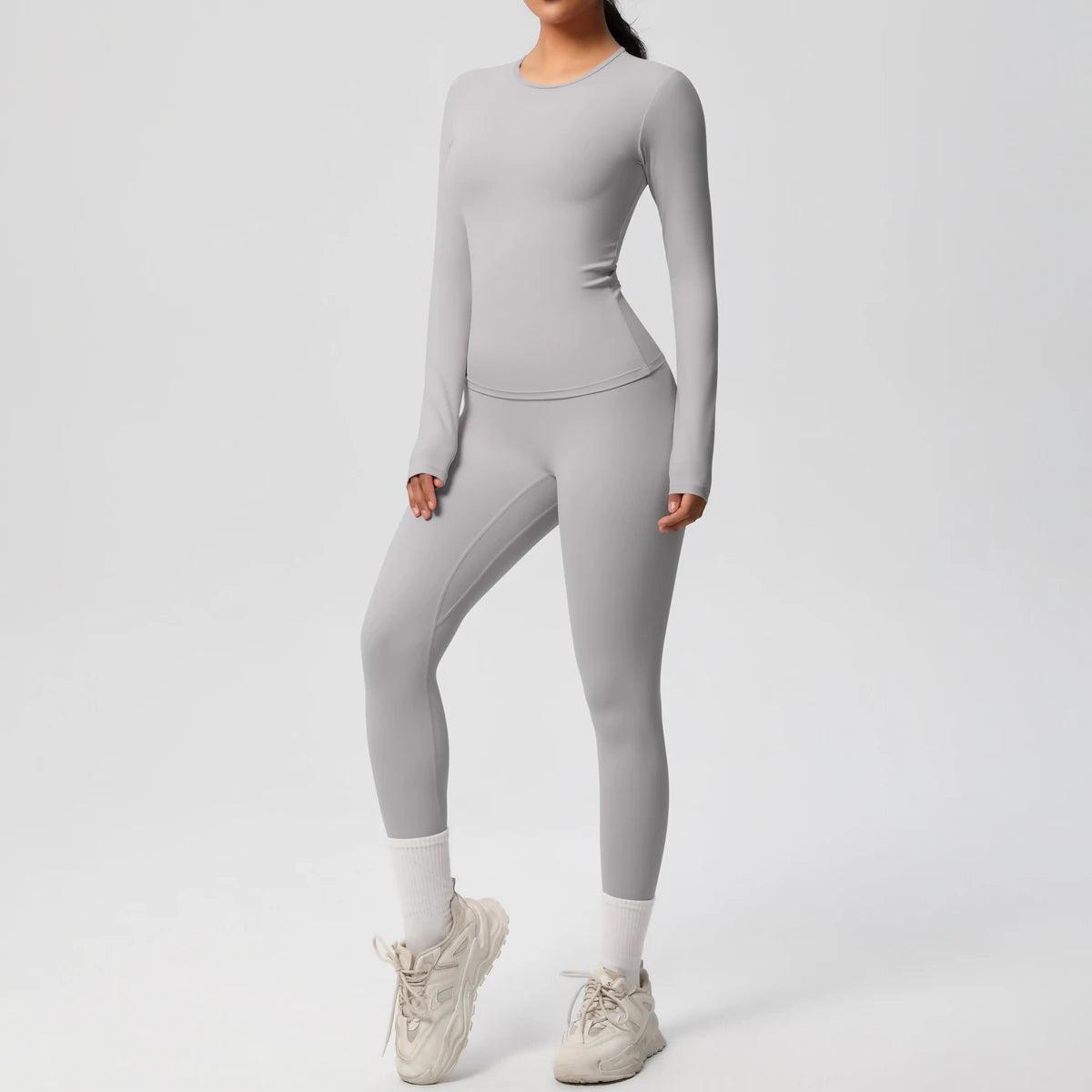 Quick-Drying Gym Leggings Set Workout Dry Fit