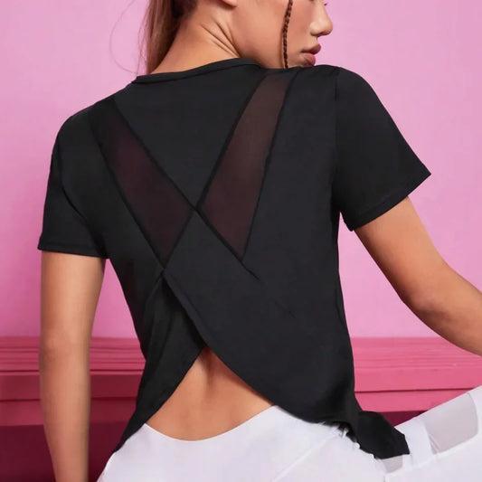 Seamless Yoga T-Shirt