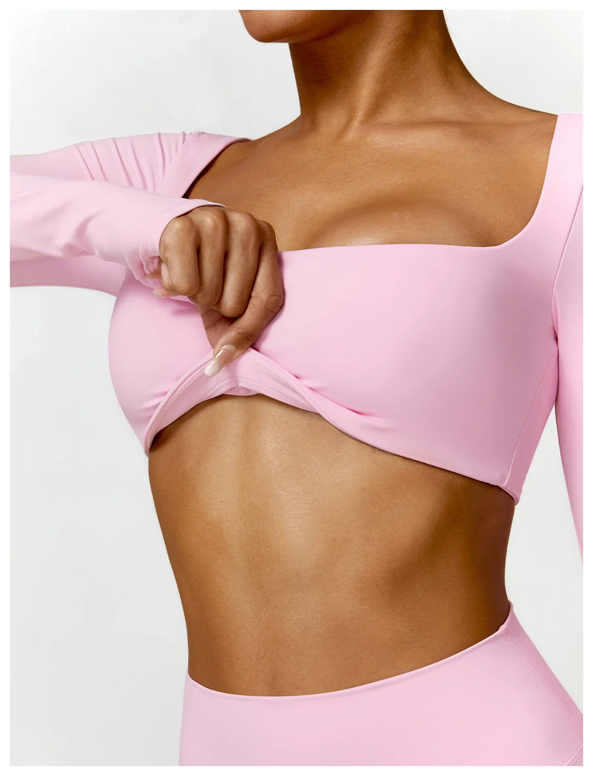 Casual Quick Dry Sports Crop Top