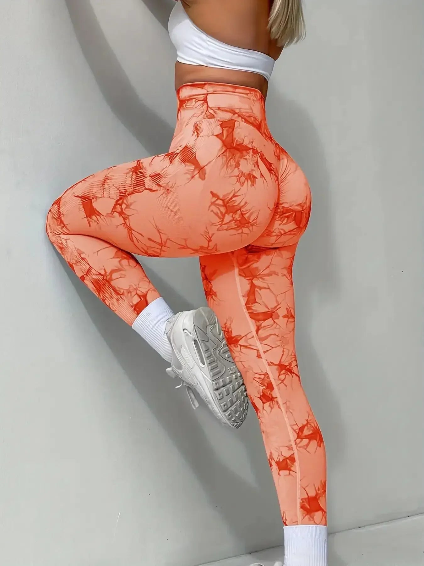 Tie-Dye Seamless Yoga Pants