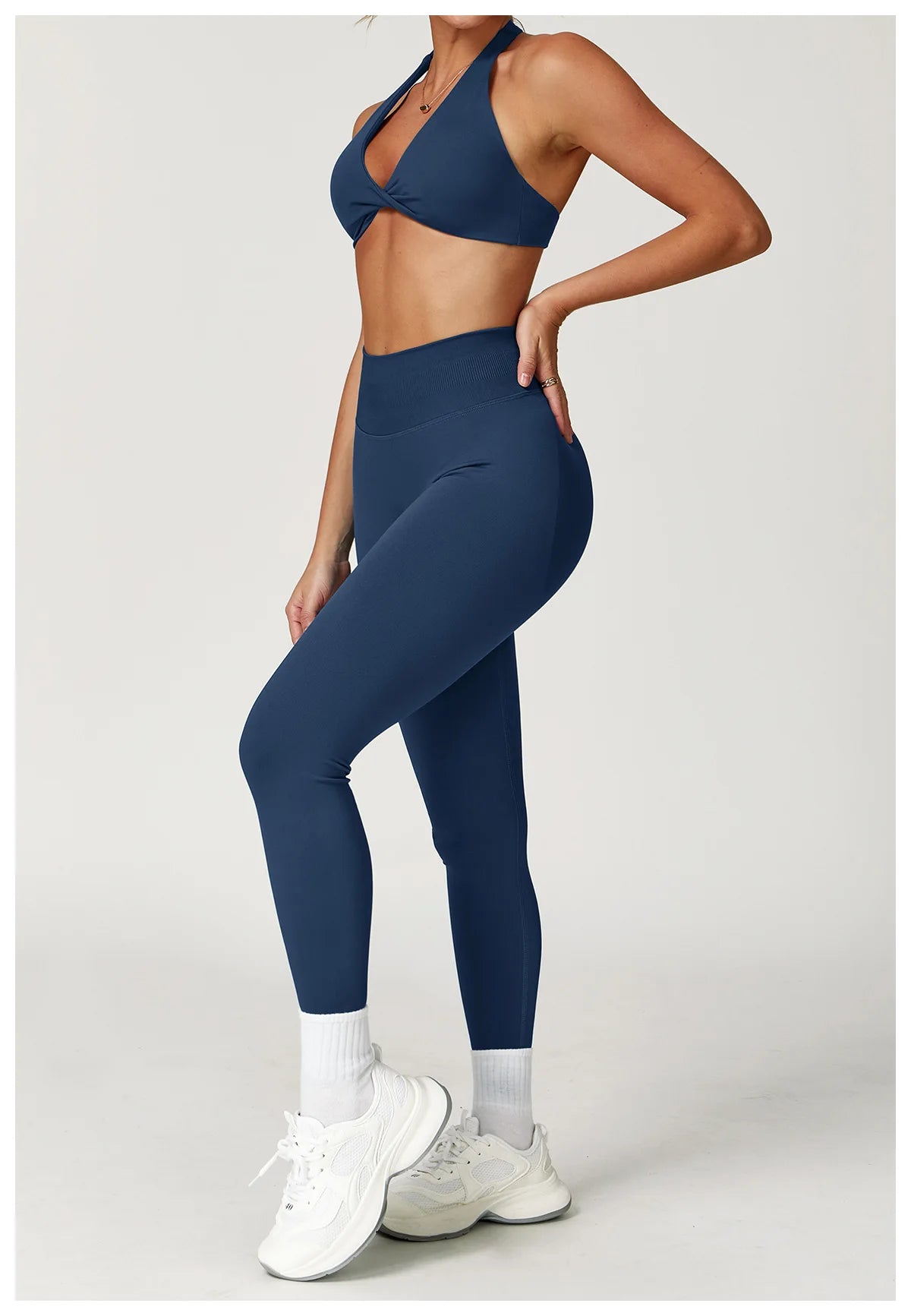 2PCS Yoga Suit Sports Set Women Gym Set